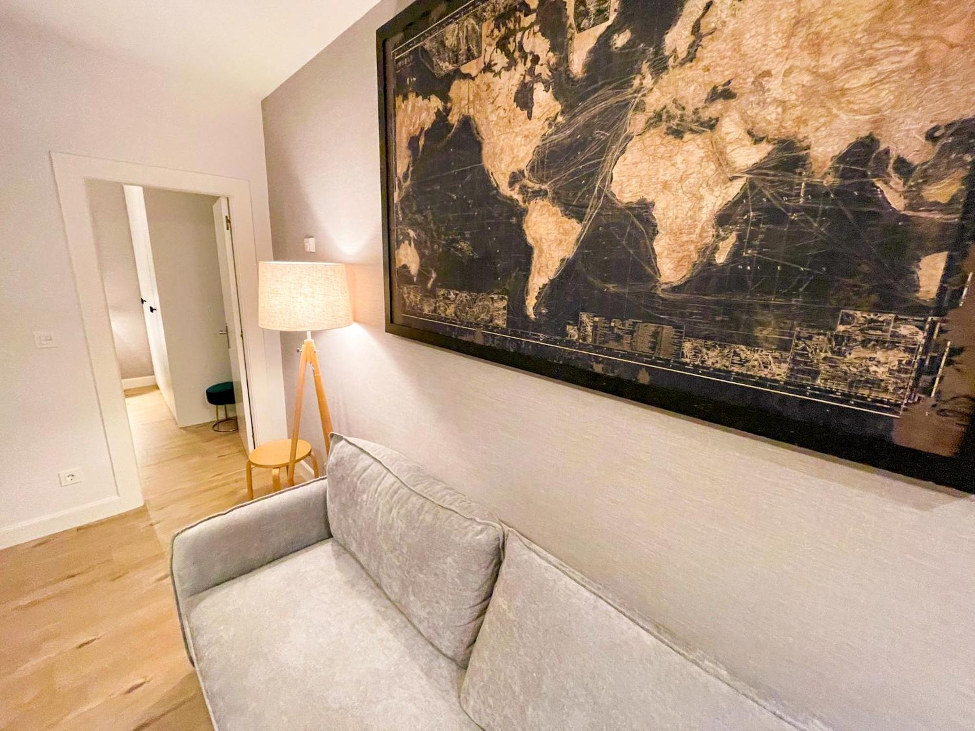 Apartmán Vivienda Turistica En Bilbao La Vieja Con Wifi Y Parking Exteriér fotografie