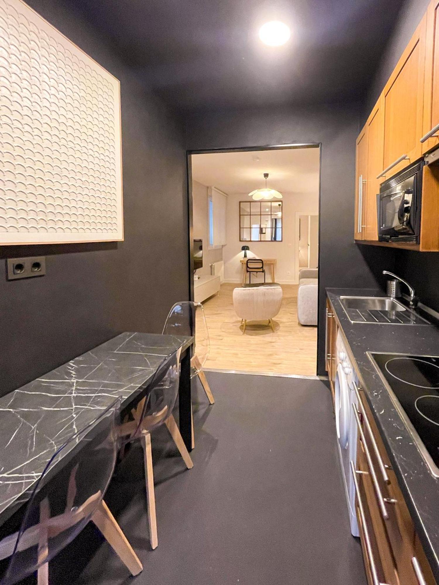 Apartmán Vivienda Turistica En Bilbao La Vieja Con Wifi Y Parking Exteriér fotografie